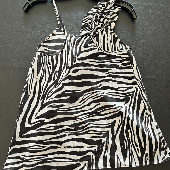 Express Zebra Print Tank - Extra Small - Picture 2 of 3